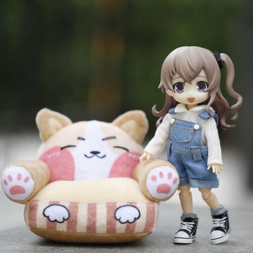 OB11 doll sofa suitable for ob11 YMY GSC sofa furniture and home cute small Keji doll accessories