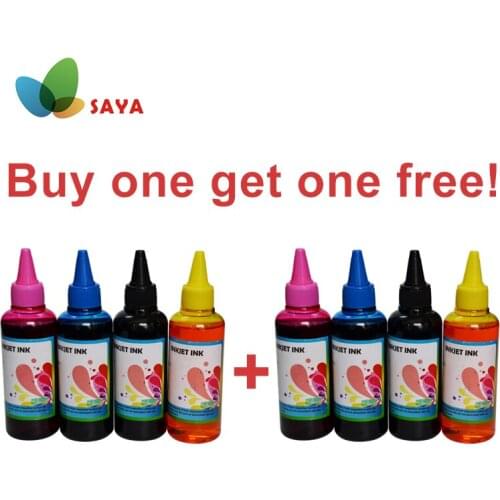 【Buy one get one】Printing Ink For Inkjet Printer Vivid Color For Epson WorkForce WF-3620/WF-3640 Bulk Ink For CISS Printer Ink