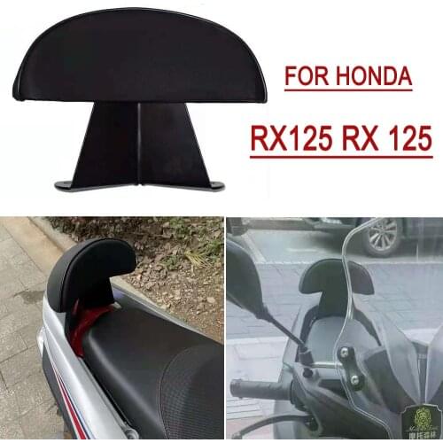 Motorcycle Accessories For Honda RX125 RX 125 Backrest Passenger Backrest Stay Black Honda RX125 RX 125