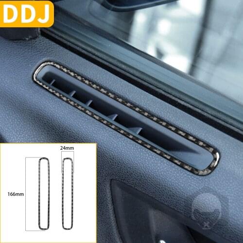 For Dodge Charger 2011-2014 Interior Sticker Carbon Fiber LD SXT SRT8 Door Defogger Air Vent AC Outlet Sticker Car Accessories