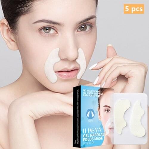 Anti-Wrinkle Nasolabial Folds Patch Fine Lines Removal Stickers Anti-Aging Mask Moisturizing Face Care
