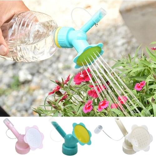 Potted Plant Watering Tool Can Garden 2in1 Plastic Sprinkler Nozzle Watering Cans Sprinkler For Waterers Bottle Garden Tool