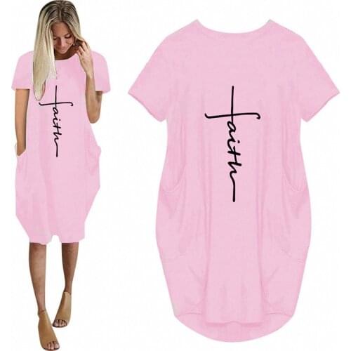 Sexy Women Letter Print Dress Long and Short Sleeve Spring Summer Casual Dresses Round Neck Knee Length Pullover Fashion New
