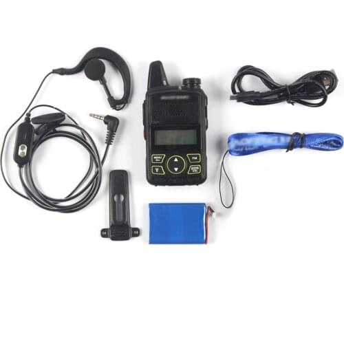 Baofeng BF-T1 Mini Walkie Talkie UHF Portable Two-way Radio BF T1 Ham Radio Handheld FM Transceiver Kids 5km CB Radio Intercom