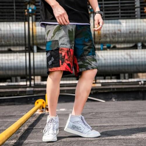 Big Pocket Mens Camouflage Shorts Leisure Bermuda Overalls Male Loose 2020 Summer Fashion Mens Beach Shorts Large Size 5XL