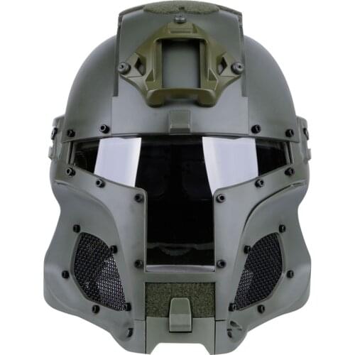 Tactical Iron Warrior Airsoft Full Face Helmet Protective Mask Military Combat Hunting Paintball Cosplay Full-covered Helmets