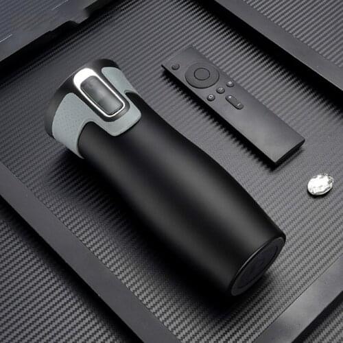 Custom 450ml Thermos cup Coffee Mug High-end mens business cup Vacuum Flask Insulated Mugs Water Bottle Auto Cups Gift box