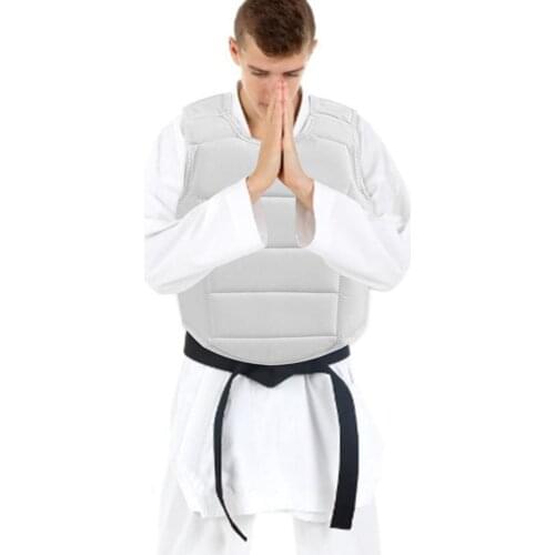 Boxing Chest Protecting Vest Lightweight Karate Armor Device Children Free Fight Karate Protective Gear Training Uniform