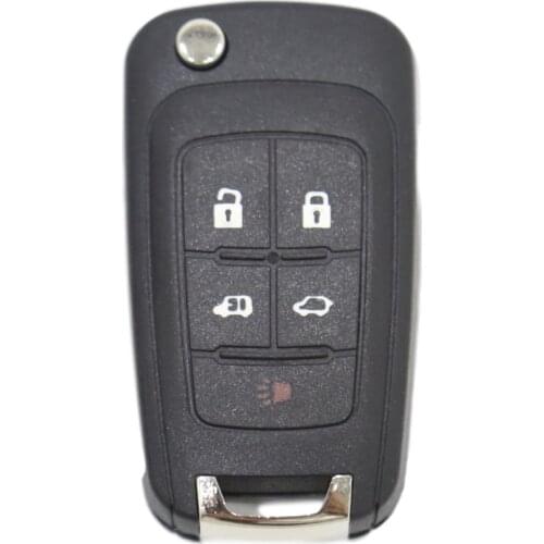 Ziguang 5Buttons 315MHz Flip Remote Control forBUICK GL8 with 46 Chip /Sliding Door Button Flip Remote Control with for GL8