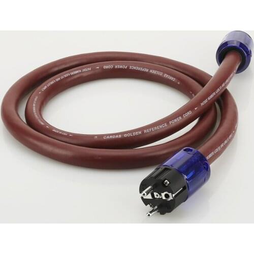 Golden Reference Pure copper EU Schuko Power Cable Audio Power Cable with P037E+C037 Connector