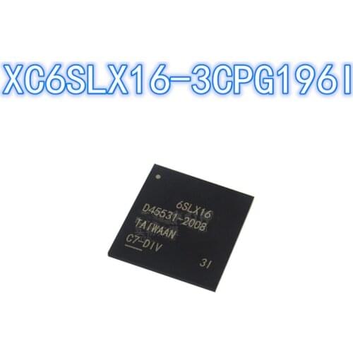 1PCS Original XC6SLX16-3CPG196I BGA-196 XC6SLX16 BGA196 Embedded-FPGA Field Programmable Gate Array