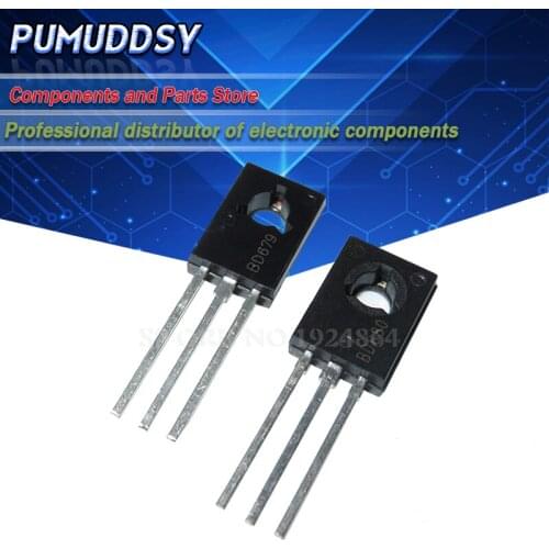 10PCS (5PCS BD679 + 5PCS BD680) TO126 BD679A BD680A TO-126