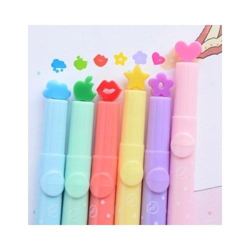 Cute seal jelly Creative Candy colors mark Highlighter 12pcs free shipping