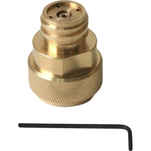 2pcs/Lot Adapter Converts CO2 Paintball Tank To Soda Stream Soda Club CO2 Cylinder Tank