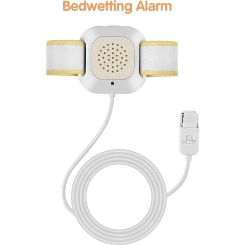 2021 Bedwetting Alarm Enuresis Alarm with Loud Sound Bright Lights and Strong Vibration Child Potty Training