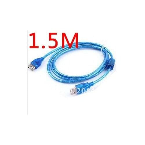 5ft USB 2.0 A/A Male to Female Extention Cable 1.5M Blue