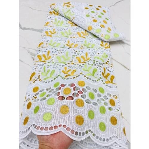 African Lace Fabric 2021 Embroidery dry lace fabric Mesh polish Lace Fabric for Party Lace fabric 5yards 4425B