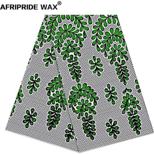 African ankara fabric high quality wholesale african flower 100% cotton real wax brocade fabric for clothing A18F0568