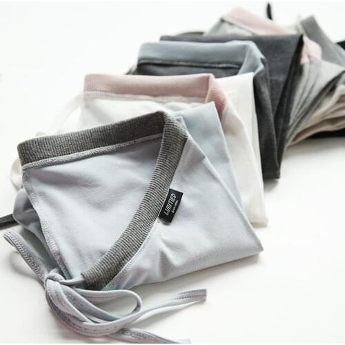 Pregnant Woman Cotton Cloth Pants Maternity Clothes Thin Summer Elastic Waisted Abdominal Support