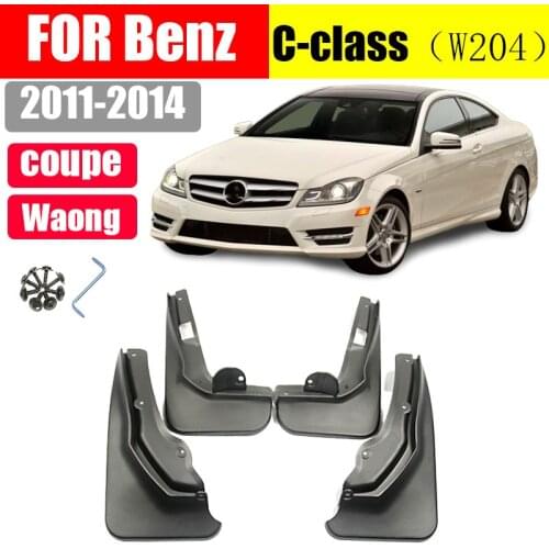Mud flaps For Benz C class W204 Waong sport Mudguards Fender Mud flap Splash Guard Fenders accessories auto styline Front Rear