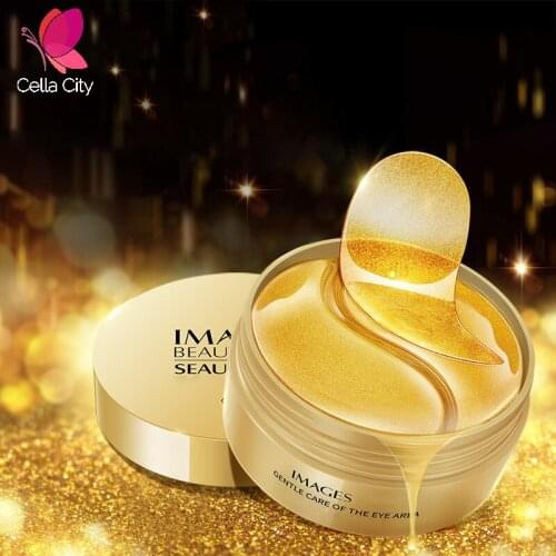 Cellacity 24k Golden Lady Seaweed Eye Mask Anti Wrinkle Moisturizing Improving Lines Moisturizing Firming Rejuvenating EyeMask