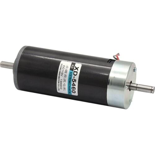 DC motor 500W dual output shaft high speed motor positive and negative permanent magnet motor speed motor