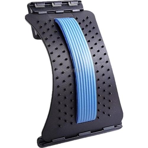 Equipo de masajeador de espalda, estiramiento de soporte mágico, relajación, dolor de columna Lumbar, camilla de espalda