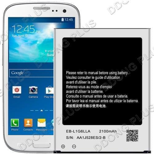 EB-L1G6LLA Battery For Samsung Galaxy S3 T999 SGH-T999 SGH-T999L Battery EB-L1G6LLU EB-L1G6LLZ Replacement Repair Part