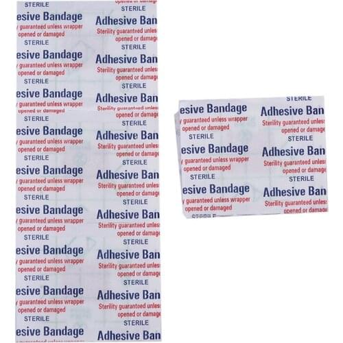 Hypoallergenic Non-woven Medical Adhesive Wound Dressing Band aid Bandage Large Wound First Aid Outdoor 3.8cmX3.8cm 10PCs