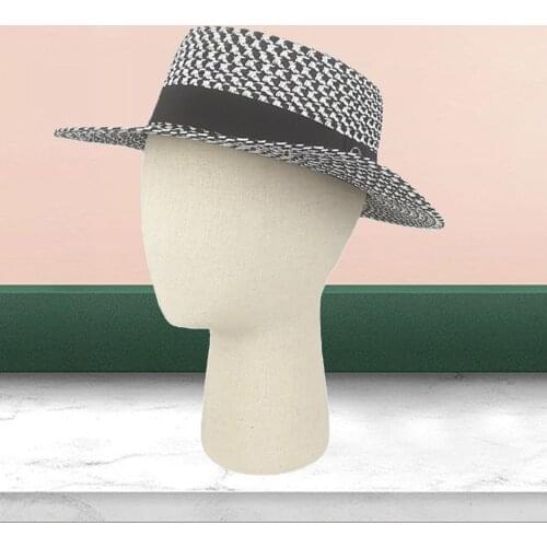 Mannequin Head Realistic Linen Wig Head Stand for Salon Dyeing Hats Display Wigs Making Women Stylist