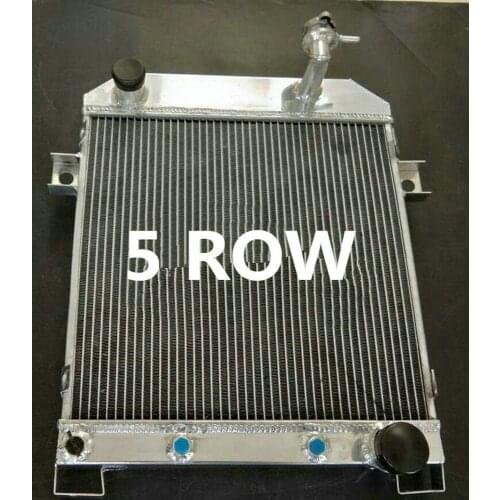 HOT 56MM 5 Row Aluminum Radiator For JAGUAR MARK 2 MK2 MK II DAIMLER 2.5 V8; V8-250 1962-1967 1962 1963 1964 1965 1966 1967 AT