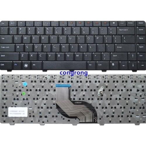 US NEW Laptop Keyboard for DELL N4010 N3010 N4020 M4010R N4030 N5020 N5030 M5030 M4010 V100830AS1 Notebook English black
