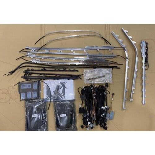 30 Colors Set Decorative Atmosphere Lamp LED Door Foot Neon Ambient Light MMI Control For Audi A6 A6L C8 MLB EVO 2019-2021