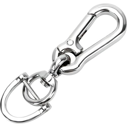 LEEPEE Key Rings Auto Accessories Carabiner Horseshoe Buckle Car Keyring Alloy Gourd Buckle Keychain Key Chain Car-styling