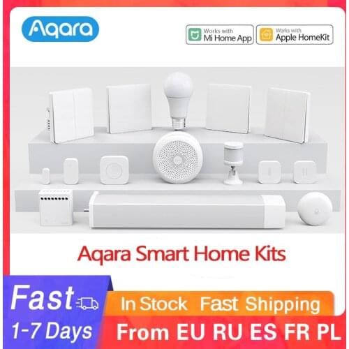 Xiaomi Official Store Zigbee Smart Home kits Gateway 3 Wireless Sensor Hygrometer Wall Switch D1 Relay Module For Mijia APP