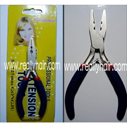 Hair extension tongers 2 multifunctional hair extension plier blue shank hair extension wig plier