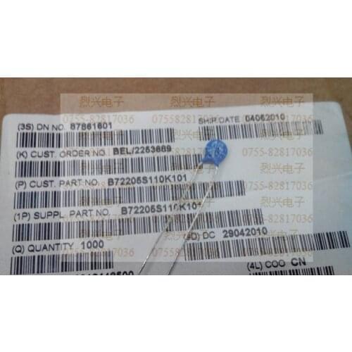 Original 5pcs/ B72205S 110K101 S05k11 05k11