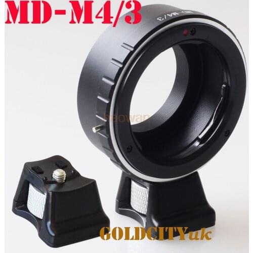Minolta MD MC Lens to Micro M 4/3 M43 Adapter ring with tripod for G1 GH1 GF1 GF3 GX8 G7 GF7 GH4 GM1 GX7 GF6 EM5 EM1 EM10 camera