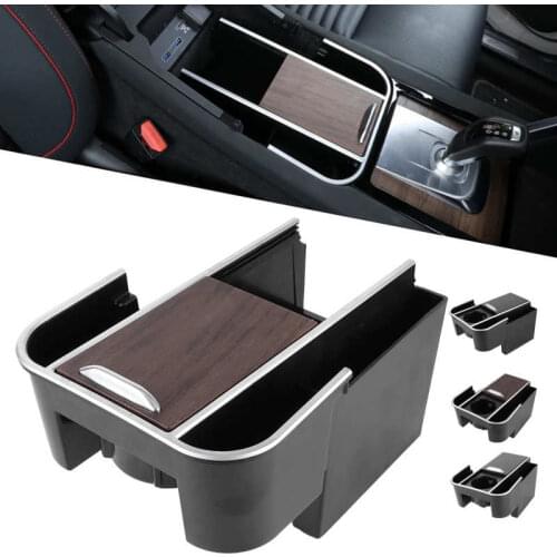 Armrest Storage Box Organizer Multifunctional Fit for Land Rover Discovery Sport 2020 Car Accessory