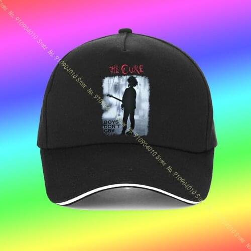 The Cure Rare Embroidered Robert Smith Boys Dont Cry Joy Division Nipple Caps Custom Logo Winter Caps For Men Cap For Women