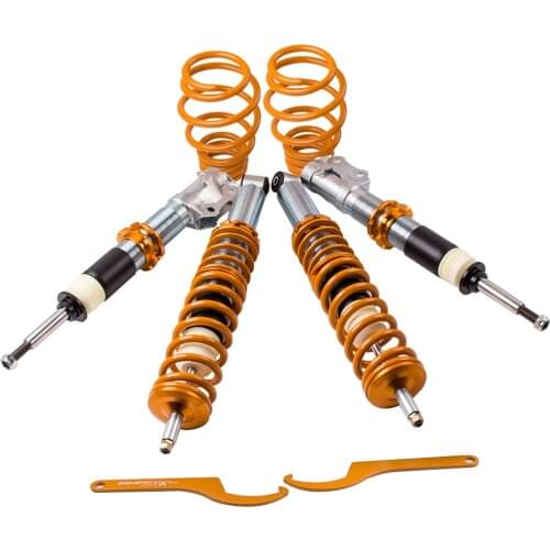 Adjustable sport coilover suspension lowering kit for VW POLO 6N2