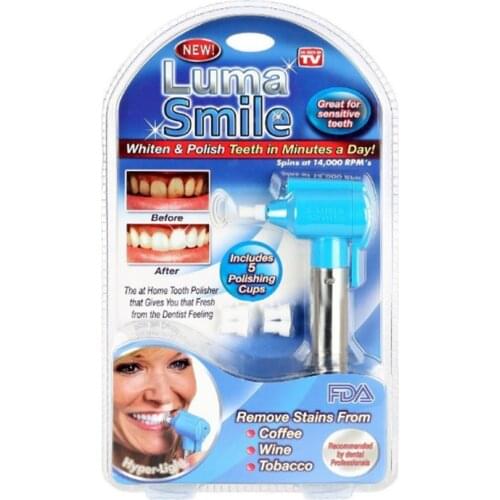 1Set Dental Tooth Whitening Teeth Polisher Whitener Stain Remover New