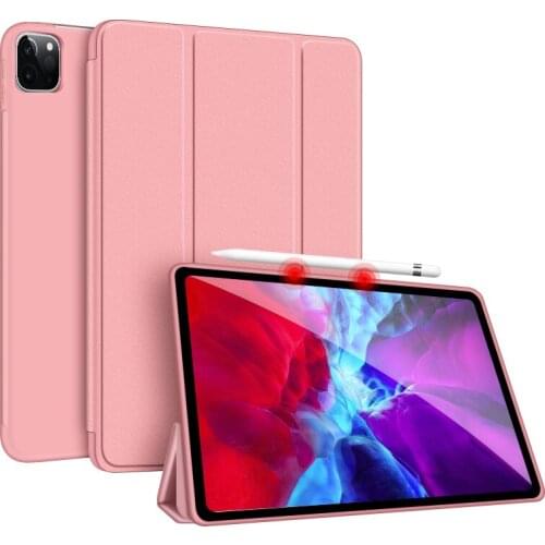 Universal Case For iPad Pro 11 Smart Magnetic ipad Case with Soft TPU Back Cover Pencil Holder for 2018/2020 iPad Pro 11 inch