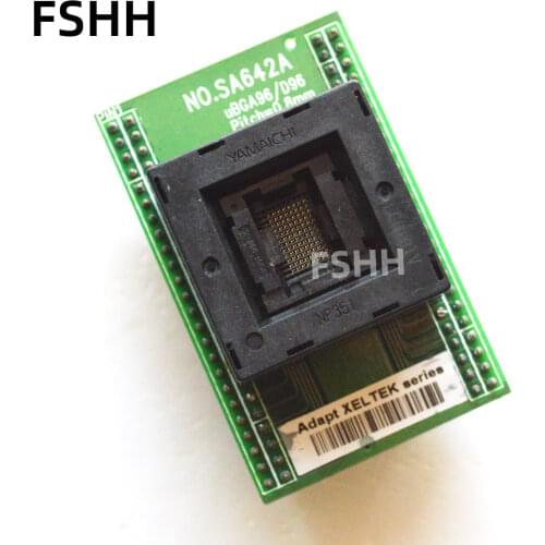SA642-G026A Programmer Adapter UBGA96 BGA96 Pitch=0.8mm Adapter/IC SOCKET/IC Test Socket