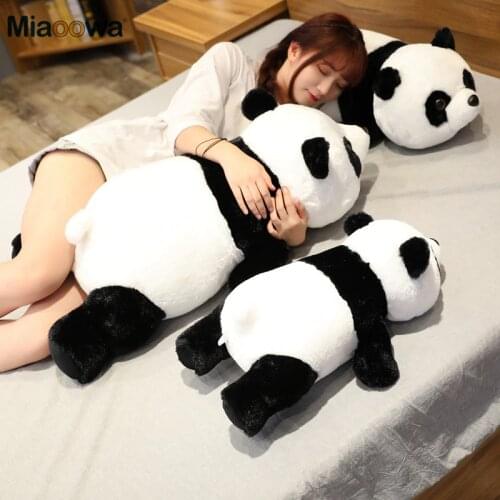 50-90cm Cute China Panda Plush Toys for Children Stuffed Aniaml Bear Kids Doll Soft Cartoon Sleep Pillow Birthday Gift for Girls