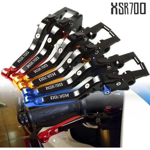 For Yamaha XSR 700 ABS 2016 2018 2018 2019 2020 Motorcycle CNC Aluminum Brake Clutch Lever Adjustable Folding Extendable XSR700