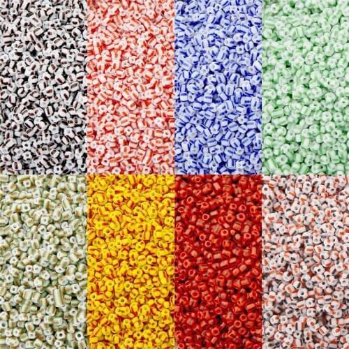 20g 8/O 3mm Mixed Color Czech Glass Seed Spacer Beads Austria Crystal Round Beads For Kids Jewelry Craft DIY Making Accessories
