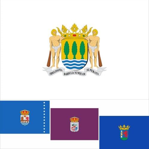 Spain Segovia Province State Flag 3X5FT 90X150CM 100D Polyester Soria Province 60x90cm 21x14cm Banner