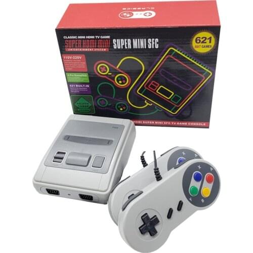 HDMI output Retro Classic Handheld Game Player TV Video Game Console Childhood Built-in 621 Games Mini Console Player Best Gift