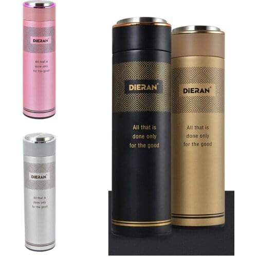 Bpa-Free 500ml Coffee Mug Travel Thermos Drink Directly Cup Tea Strainer 304 Stainless Steel Vacuum Flask 350ml Water Bottle